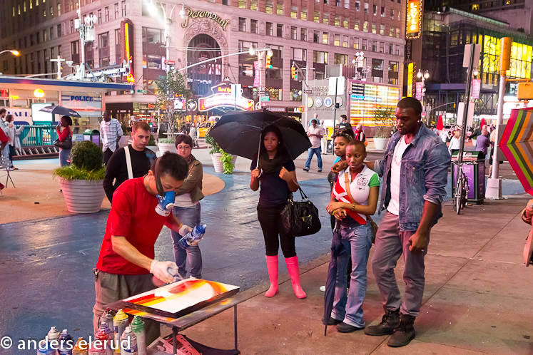 Time Square Artist