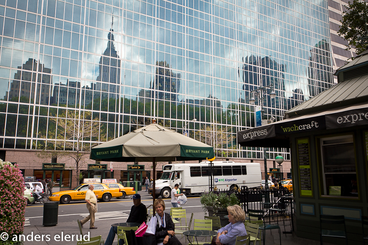 Cofee Break in Bryant Park