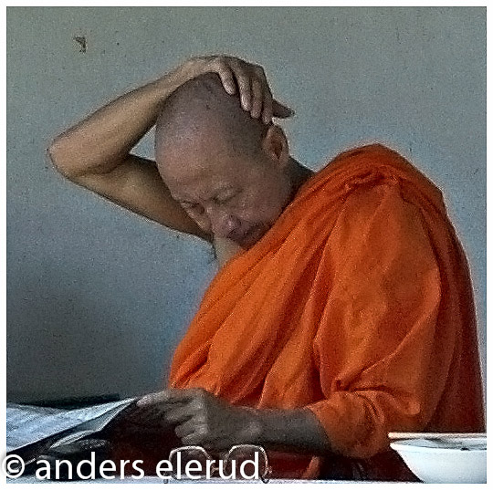 Buddhist monk  /  Bangkok