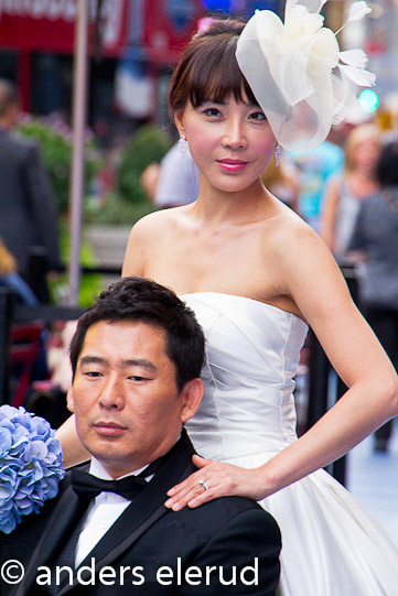 Wedding pic   /  Time Square - NYC